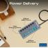 Promate GegaHub-10G 7-in-1 USB-C Multiport Hub, Dual USB-C and USB-A Ports with 10Gbps Data Transfer, Fast Charging USB-C and USB-A Ports, 20W USB-C PD Port, Individual Power Switch and Plug Play